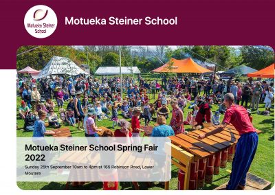 Motueka Steiner School Spring Fair